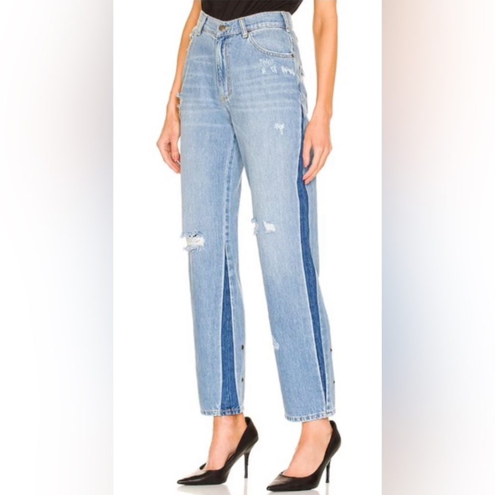 SER.O.YA Maggie Mid Rise Vintage Straight Jeans
